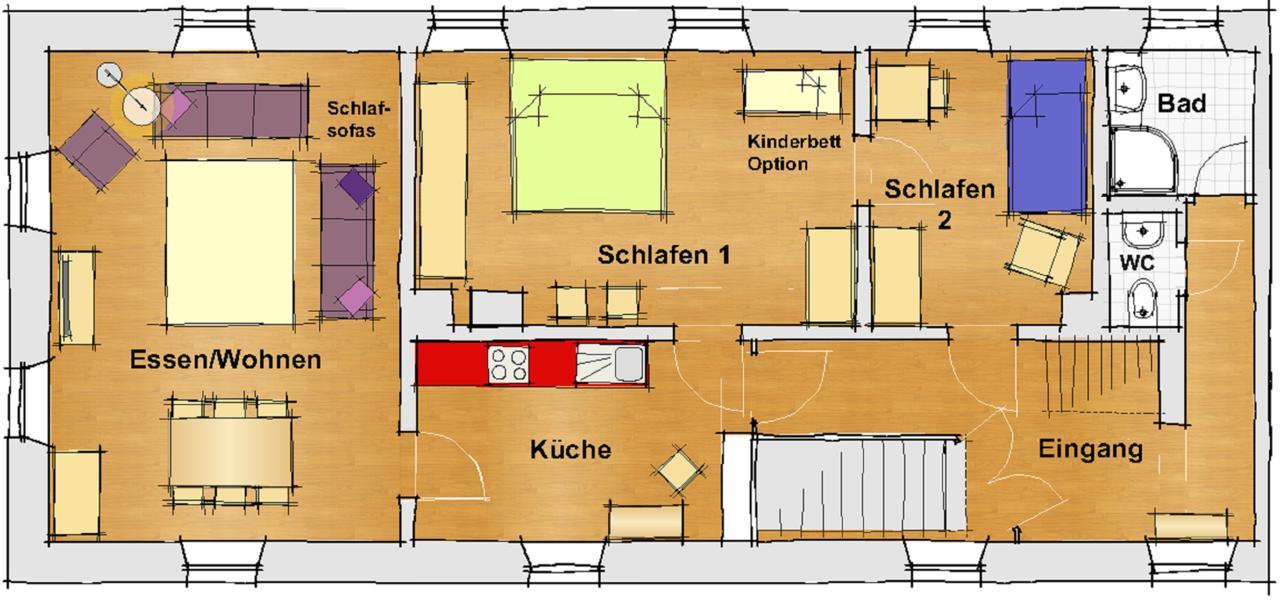 Landhausgarten Bunzmann Berg  Dış mekan fotoğraf